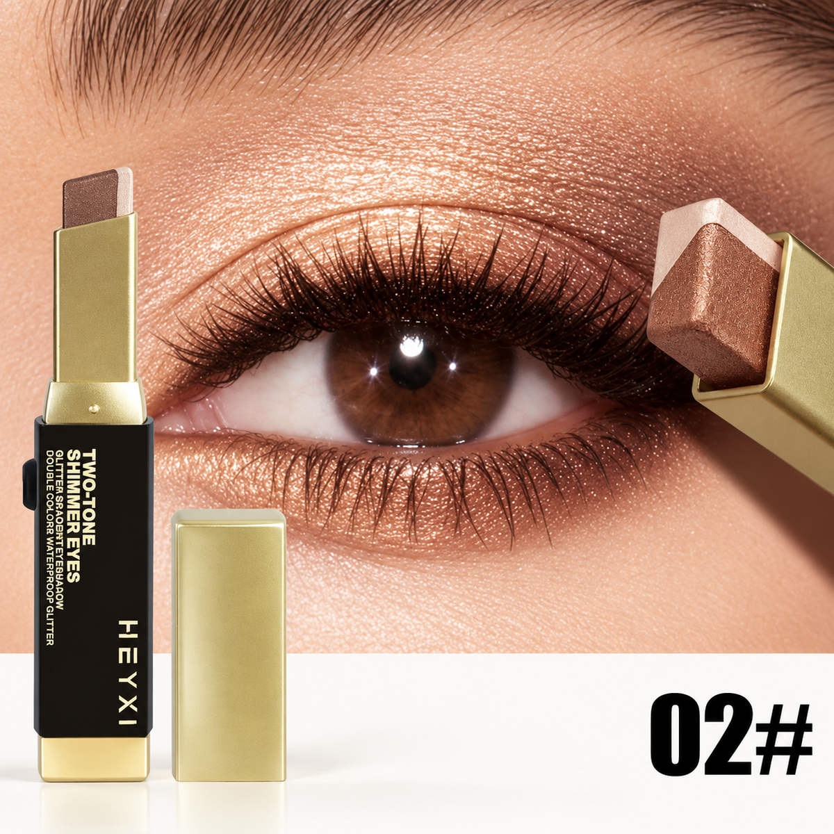 BROWWERK™ Shimmer Duo Eye Stick
